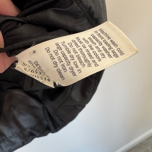 Athleta Black Puffer Vest Goose Down - Picture 8 of 10